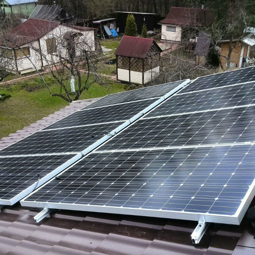 Сетевая солнечная электростанция "Зеленый тариф"